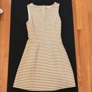 Gold Lilly Pulitzer dress